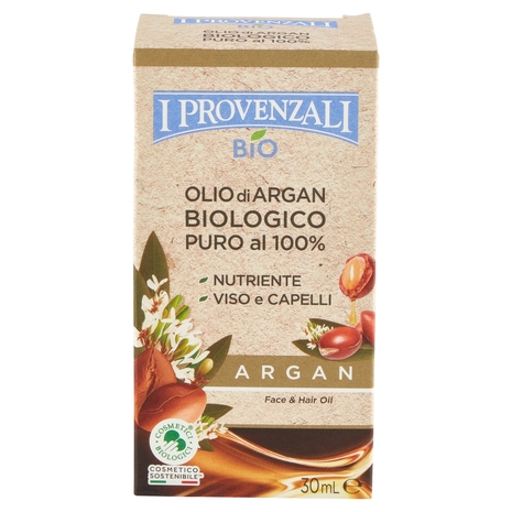 I Provenzali Bio Olio di Argan Biologico Puro al 100% 30 mL